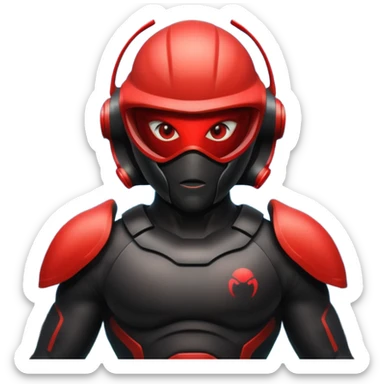 black manta sticker