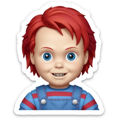 AaUn emojin de chuky sticker