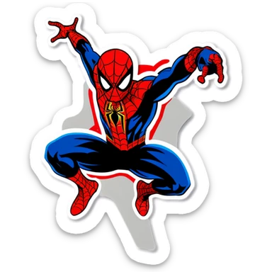 Spiderman sticker