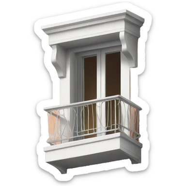 balcony sticker