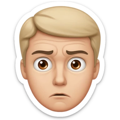 more confused sticker