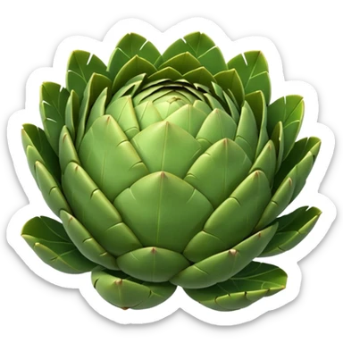 artichoke tight scales sticker