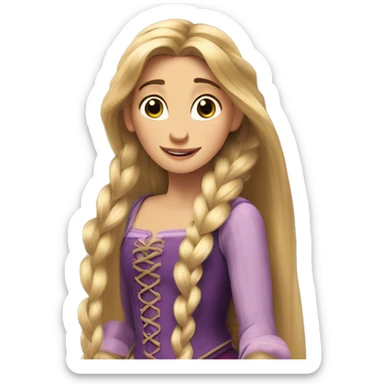 Rapunzel  sticker