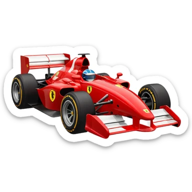 Ferrari 2000 F1 sticker