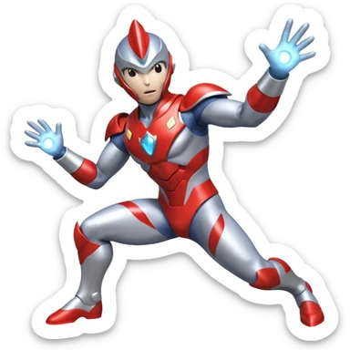 Ultraman🛡️ — Protector of Earth
👽 — Fights aliens and kaiju
💪 — Super strength
🌌 — Cosmic hero from space
🔥 — Energy attacks like Specium Ray
⚡ — Fast and powerful moves
🕶️ — Cool and heroic vibe sticker