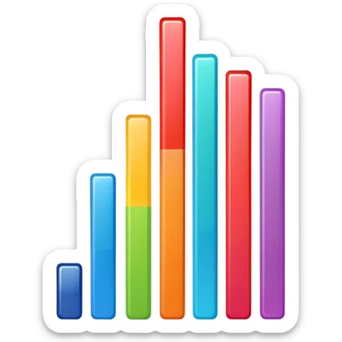 grafico de barras sticker