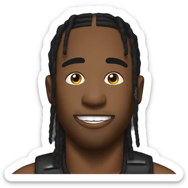 make a Travis Scott emoji sticker