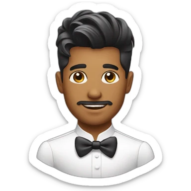 barber as eros sticker