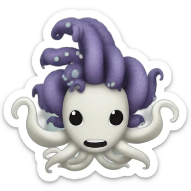 kraken  mashup kyubi from naruto sticker