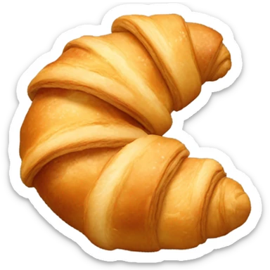 Croissant sticker