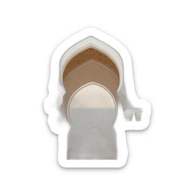 Hassan II Mosque Moroccan sticker