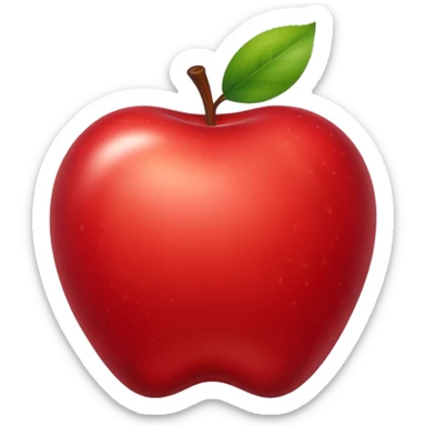 Sticker de la manzanita de iPhone sticker