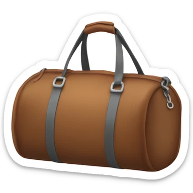 Duffel bag sticker