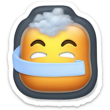 Electric heating pad sticker