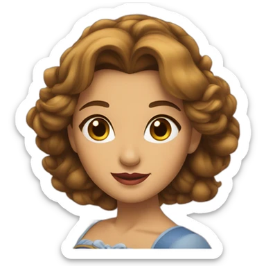 Belle et la bête  sticker