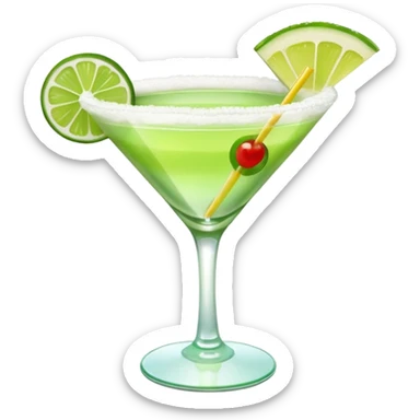 bikini martini foamy top sticker