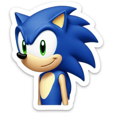 Sonic 1991 sticker