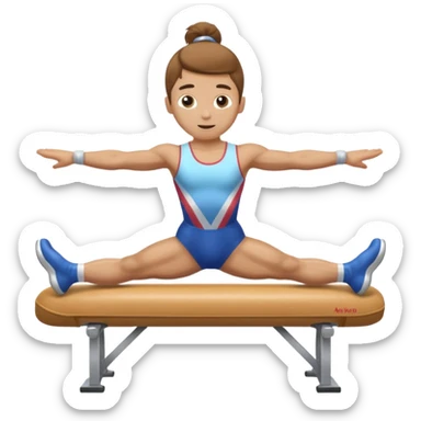 cheval d'arçon sticker