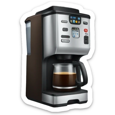 Coffee maker  sticker
