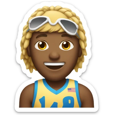 Beachvolleyball  sticker