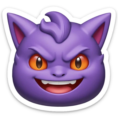 gengar chibi sticker