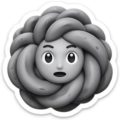 Make a fighting dust Cloud with stars sticker