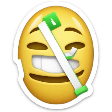 Un écran d'ordinateur avec les lettres vertes qui tombent sur fond noir sticker