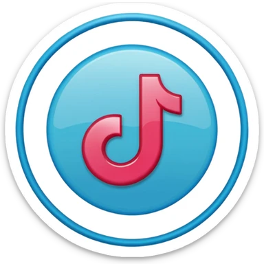 Crea el sivolo de verificasion en tiktok sticker
