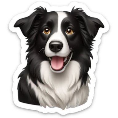 Border Collie dog sticker