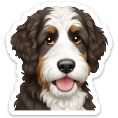 Bernedoodle sticker