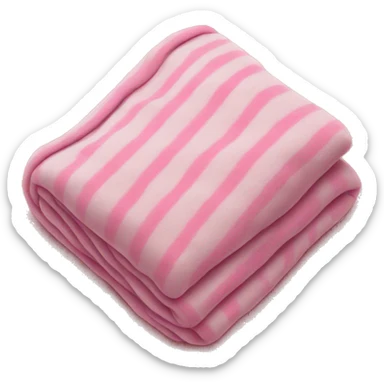 a cute pink blanket sticker
