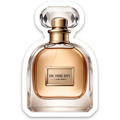 chloe burberry perfume sticker