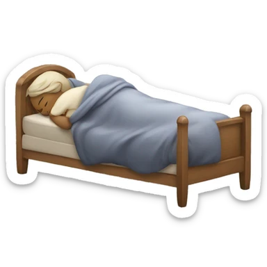 Sleeping sticker