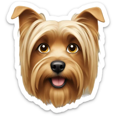 Yorshire dog  sticker