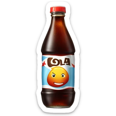cola bottle sticker