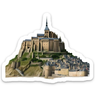Mont Saint-Michel sticker