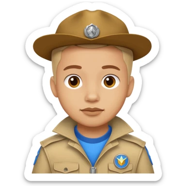 Jay from Kubz Scouts sticker