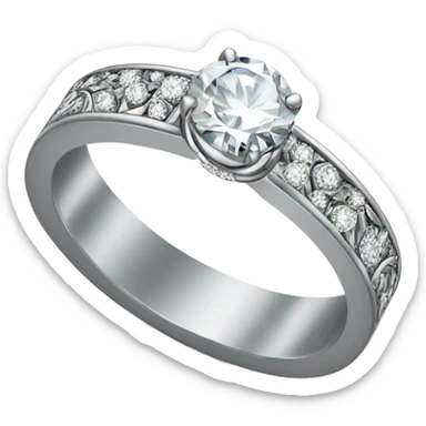Wedding ring sticker