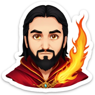 Pyromancer sticker
