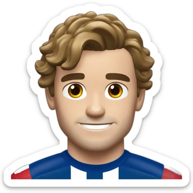 Antoine Griezmann atletico de Madrid sticker
