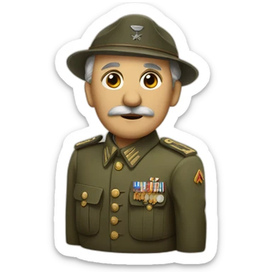 World War 2 leader german sticker