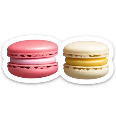 macaron ispahan et mogador Pierre hermé sticker