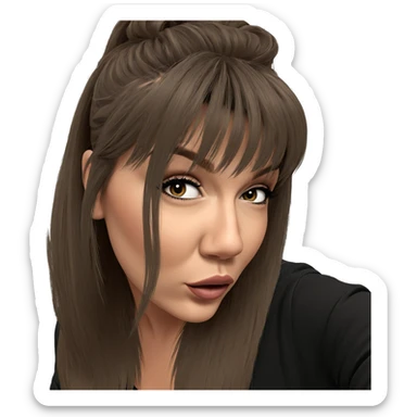 girl in locker room sticker