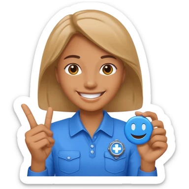 Verified account sticker