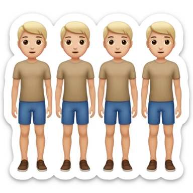 can you show their full body? sticker