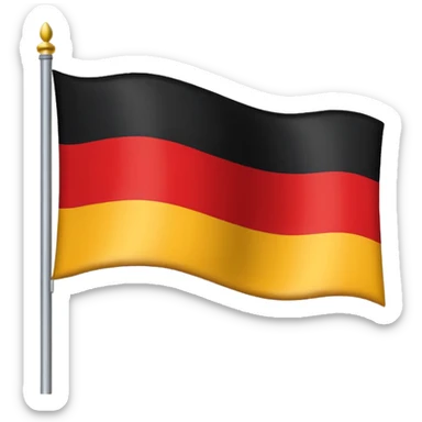 German empire flag sticker