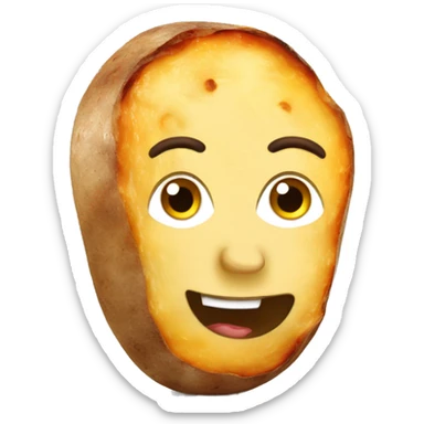 Baked potato  sticker
