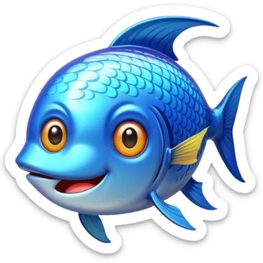 School of Fish sticker