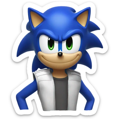Sonic sticker