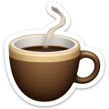 Drinking coffee  sticker